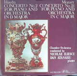 Disc vinil, LP. CONCERTO NO.2 FOR PIANO AND ORCHESTRA IN D MAJOR-HAYDN MOZART