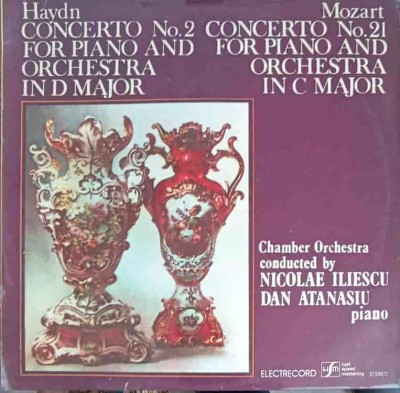Disc vinil, LP. CONCERTO NO.2 FOR PIANO AND ORCHESTRA IN D MAJOR-HAYDN MOZART-271166 foto