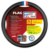 Husa volan camion Skeentex cu steag - M - &Oslash; 44/46cm - Franta Garage AutoRide
