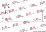 Radiator racire ulei motor, termoflot Alfa Romeo Giulia, Stelvio, motor: 2.0 T, 2.2 d, fara rame plastic, 525x150x22, SRLine, miez si rezervor din