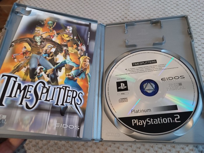 Colectie 2 jocuri Time Splitters Future Perfect , actiune shooters, pt ps2 playstation2 ps 2