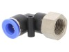 Racord push-in 90&deg; 3/8&#039; 15 bar