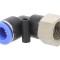 Racord push-in 90&deg; 3/8&#039; 15 bar
