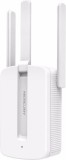 RANGE EXTENDER MERCUSYS wireless, 300 Mbps, antena externa x 3, 2.4 GHz, &quot;MW300RE&quot; (timbru verde 0.8 lei)