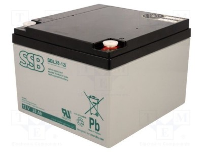 Acumul: plumb-acid 12V 28Ah AGM nu necesită &amp;icirc;ntreţinere foto