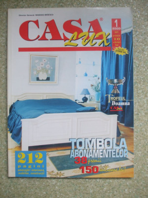 REVISTA CASA LUX NR.1/2000 foto