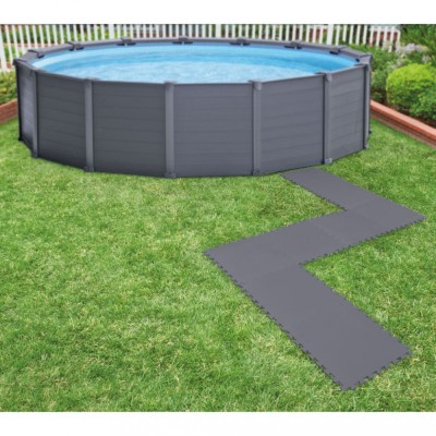 Intex Protecție podea căptușită interblocare 8 buc. 50x50x0,5cm 1,9 m&amp;sup2; foto