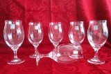 SET PAHARE CRISTAL SCHOTT GERMANIA PAHARE VIN 17.5 CM