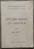 Expozitia anuala de grafica 1957// semnatura Bogdan Gheorghiu