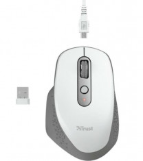 TRUST OZAA RECHARGEABLE MOUSE WHITE foto