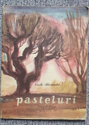 Pasteluri, Vasile Alecsandri, ilistratii Adrian Ionescu 1984 foto