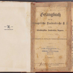 HST C91 Gesangbuch fur die Evangelische ... in den Siebenburgischen ... 1898