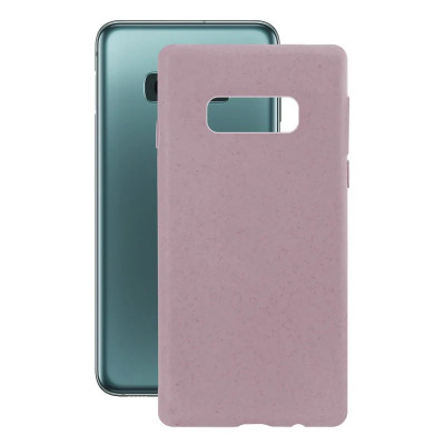 Husa Cover Soft Ksix Eco-Friendly pentru Samsung Galaxy S10e Roz foto