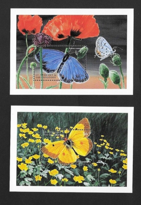 ST VINCENT 1998 FAUNA FLUTURI