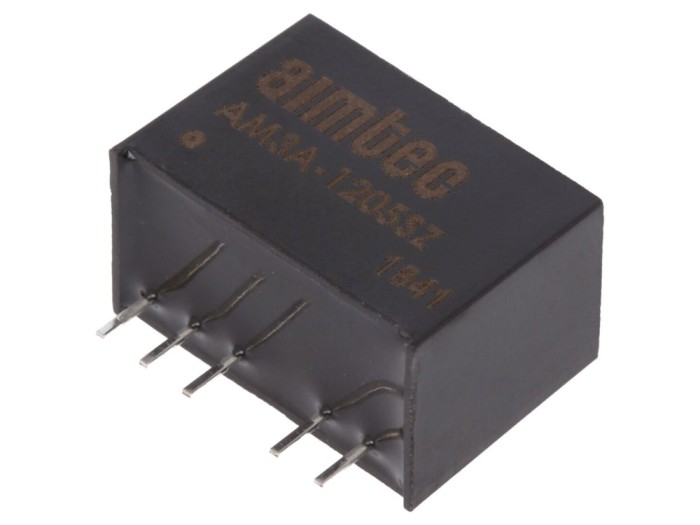 Convertor DC/DC 3W 5V 0,6A SIP6