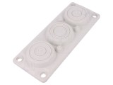Garnitură elastomer termoplastic TPE cu mai multe orificii