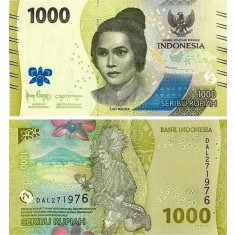 Indonezia 2022 - 1000 rupiah, necirculata