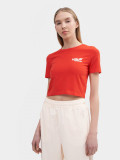 Crop-top din bumbac organic pentru femei, 4F Sportswear