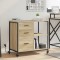 vidaXL Dulap de birou Stejar sonoma 76 x 41 x 72 cm Lemn compozit 859836