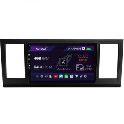 Navigatie Volkswagen Transporter Caravelle Multivan T6 (2015+), Android 13, A-Octacore 4GB RAM + 64GB ROM, 9 Inch - AD-BGA9004+AD-BGRKIT056V2 foto