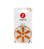 Siemens Signia 13MF Hg 0% Baterii pentru aparate auditive 1.45V-Conținutul pachetului 1x Blister