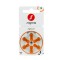 Siemens Signia 13MF Hg 0% Baterii pentru aparate auditive 1.45V-Conținutul pachetului 1x Blister