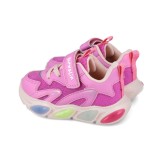 Sneakers cu luminite garvalin 251808, roz (marime: 28 (17,5-18,1 cm))
