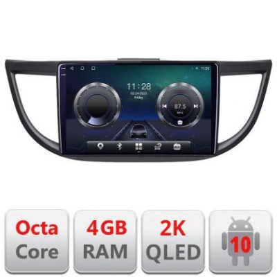 Navigatie Honda CR-V 2012-2016 C-469 Android Octa Core Ecran 2K QLED GPS 4G 4+32GB 360 KIT-469+EDT-E410-2K CarStore Technology foto