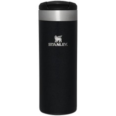 Sticla Termoizolanta STANLEY The AeroLight Transit Mug 0.47L / 16oz, Black Metallic