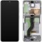 Display cu Touchscreen Samsung Galaxy S20+ 5G G986 / S20+ G985, cu Rama, Alb (Cloud White), Service Pack GH82-31441B