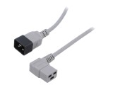 Cablu de alimentare IEC C19 la IEC C20, 5m, gri
