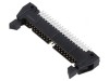 Conector IDC soclu tată 40 PIN drept cu ejector lung THT