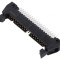 Conector IDC soclu tată 40 PIN drept cu ejector lung THT