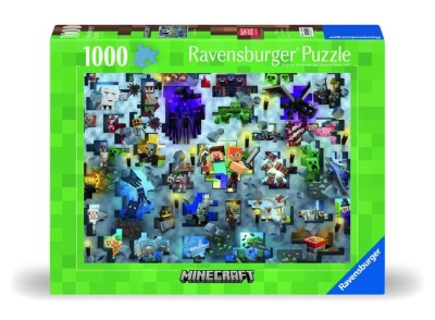PUZZLE MINECRAFT MOBS 1000 foto