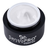 Gel Constructie Unghii Expert Line SensoPRO Milano - White 30ml