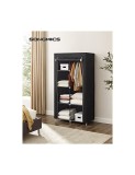 Cumpara ieftin Dulap pliabil, Songmics, RYG84H, Negru, 88 x 45 x 168 cm