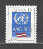 Letonia.1995 50 ani ONU GL.64, Nestampilat