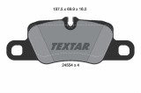 Set placute frana TEXTAR 2455402