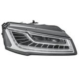 Far Audi A8, 11.20, partea Dreapta, cu sistem iluminat in curba; cu lumina timp de zi tip LED; LED; electric; fara motor; fara unitate control LED,