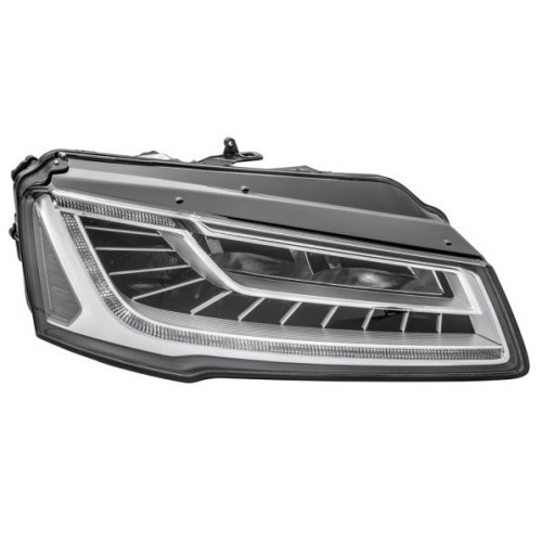 Far Audi A8, 11.20, partea Dreapta, cu sistem iluminat in curba; cu lumina timp de zi tip LED; LED; electric; fara motor; fara unitate control LED,