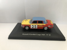 Macheta Renault 8 Gordini Coupe 1969 N?25 1/43 Eligor Dacia 1100 foto