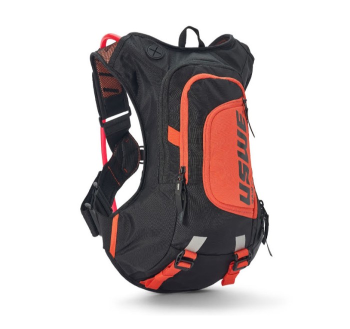 Rucsac hidratare Uswe Raw 8 Black Orange