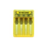 NITECORE Q4 &Icirc;ncărcător rapid cu 4 canale 2A pentru IMR Li-ion-Culoare Galben