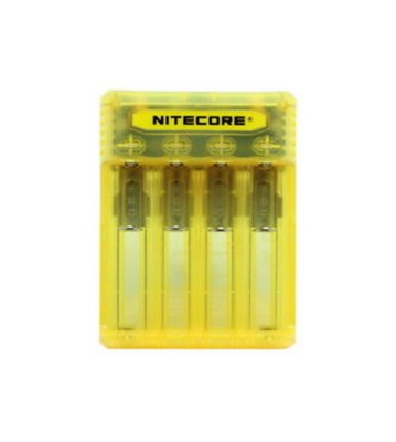 NITECORE Q4 &amp;Icirc;ncărcător rapid cu 4 canale 2A pentru IMR Li-ion-Culoare Galben foto