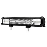 LED Bar Auto 270W, leduri pe 3 randuri, 12V-24V, 18900 Lumeni, 20&amp;quot;/50,8 cm, Combo Beam 12/60 Grade