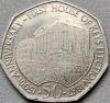 50 pence 2017 Isle of Man, First House of Keys Election, km#1584, Europa