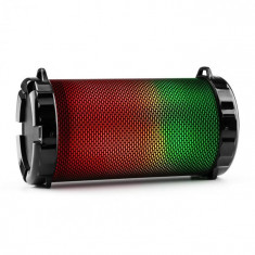 Auna DR. BEAT LED, 2.1 difuzor Bluetooth, baterie, LED-uri multicolore, USB, SD, FM, AUX foto