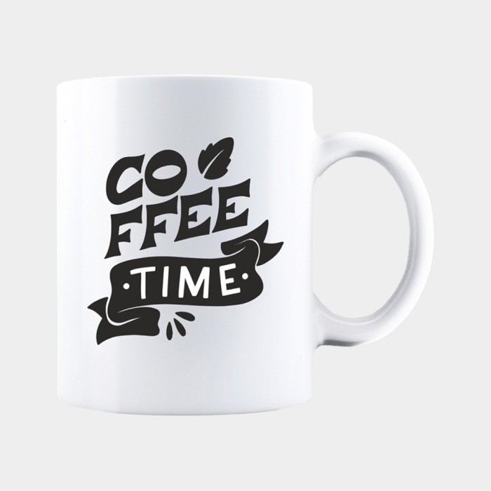Cana alba personalizata COFFEE TIME, INOVATIX&reg;. 330ml