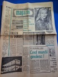 ziarul magazin 18 septembrie 1965 - articol si foto galati ,faleza dunarii,cineclubul pionierilor din brasov