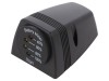 Voltmetru LED Negru 7-33V pentru Panou, Sci